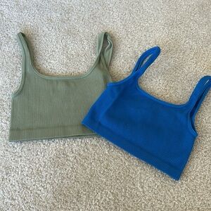 Cotton on crop tank tops